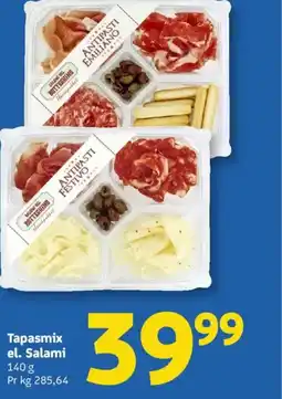Løvbjerg Tapasmix el. Salami tilbud