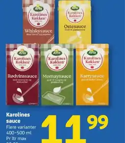 Løvbjerg Karolines sauce tilbud
