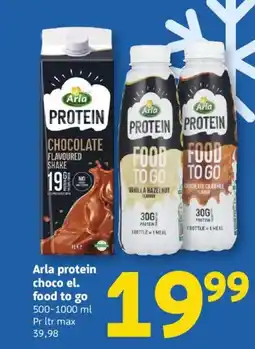Løvbjerg Arla protein choco el. food to go tilbud