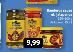 Løvbjerg Banderos sauce el. jalapenos tilbud