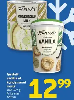 Løvbjerg Tørsleff vanilla el. kondenseret mælk tilbud