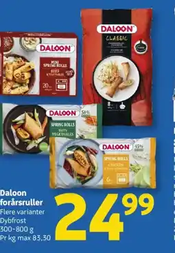 Løvbjerg Daloon forårsruller tilbud