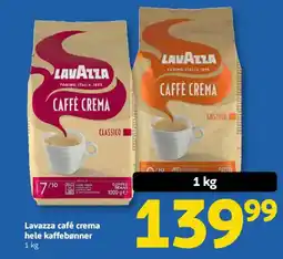 Løvbjerg Lavazza café crema hele kaffebønner tilbud