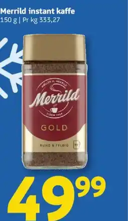 Løvbjerg Merrild instant kaffe tilbud