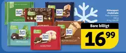 Løvbjerg Rittersport chokolade tilbud