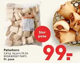 SPAR Pølsehorn tilbud
