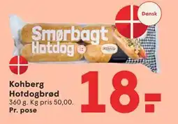 SPAR Kohberg Hotdogbrød tilbud