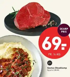 SPAR Gestus Okseklump tilbud