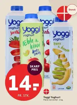 SPAR Yoggi Yoghurt tilbud
