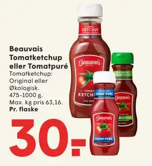 Beauvais Tomatketchup eller Tomatpuré