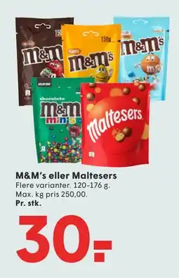 SPAR M&M’s eller Maltesers tilbud