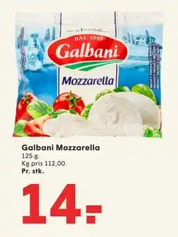 SPAR Galbani Mozzarella tilbud