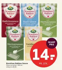 SPAR Karolines Køkken Sauce tilbud