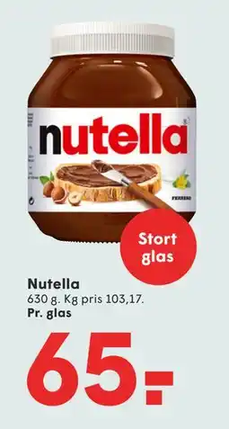 SPAR Nutella tilbud