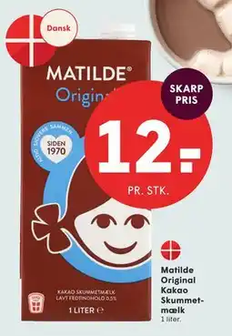 SPAR Matilde Original Kakao Skummetmælk tilbud