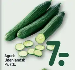 REMA 1000 Agurk Udenlandsk Pr. stk tilbud
