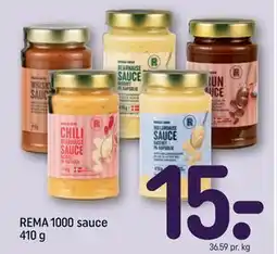REMA 1000 REMA 1000 sauce 410 g tilbud
