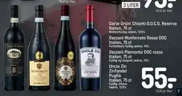 REMA 1000 Dezzani Monferrato Rosso DOC Italien, 75 cl tilbud