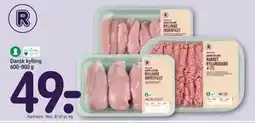 REMA 1000 Dansk kylling 600-800 g tilbud