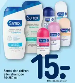 REMA 1000 Sanex deo roll-on eller shampoo 50-250 ml tilbud