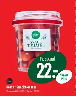 Min Købmand Gestus Snacktomater tilbud