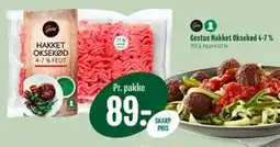 Min Købmand Gestus Hakket Oksekød 4-7 % tilbud