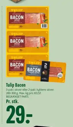 Min Købmand Tulip Bacon tilbud