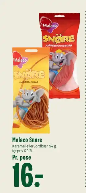 Min Købmand Malaco Snøre tilbud
