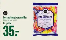 Min Købmand Gestus Frugtkarameller tilbud
