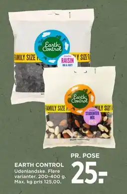 MENY EARTH CONTROL tilbud