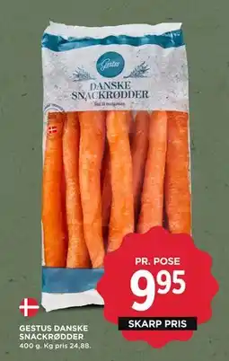 MENY GESTUS DANSKE SNACKRØDDER tilbud