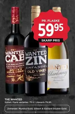 MENY THE WANTED tilbud