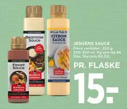 MENY JENSENS SAUCE tilbud
