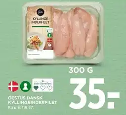 MENY GESTUS DANSK KYLLINGEINDERFILET tilbud