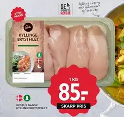 MENY GESTUS DANSK KYLLINGEBRYSTFILET tilbud