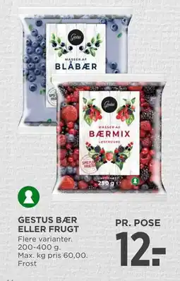 MENY GESTUS BÆR ELLER FRUGT tilbud