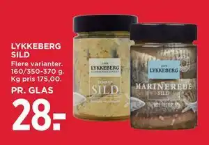 MENY LYKKEBERG SILD tilbud