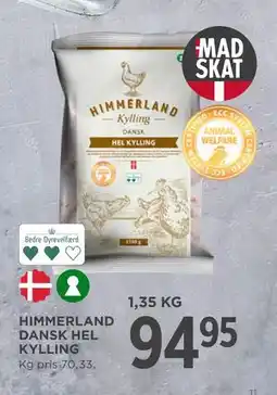 MENY HIMMERLAND DANSK HEL KYLLING tilbud