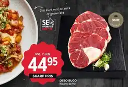 MENY OSSO BUCO tilbud