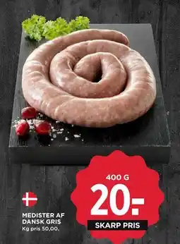 MENY MEDISTER AF DANSK GRIS tilbud