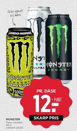 MENY MONSTER tilbud