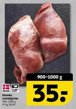 Løvbjerg Danske svinehjerter tilbud