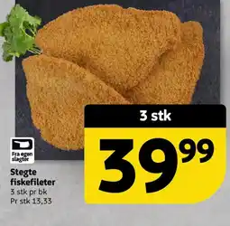 Løvbjerg Stegte fiskefileter tilbud
