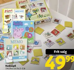 Løvbjerg Huskespil tilbud