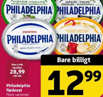 Løvbjerg Philadelphia flødeost tilbud