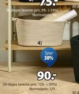 JYSK LABAN kurv tilbud