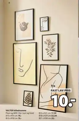 JYSK VALTER billedramme tilbud