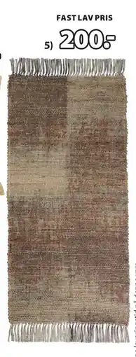 JYSK ENGSYRE tæppe tilbud