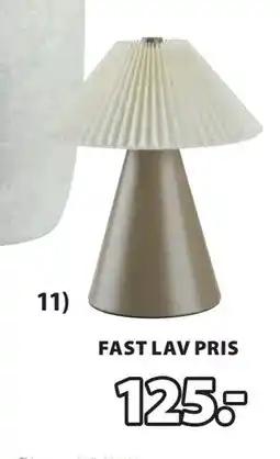 JYSK ESMUND batterilampe tilbud