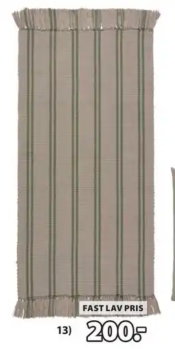 JYSK HEISTARR tæppe tilbud